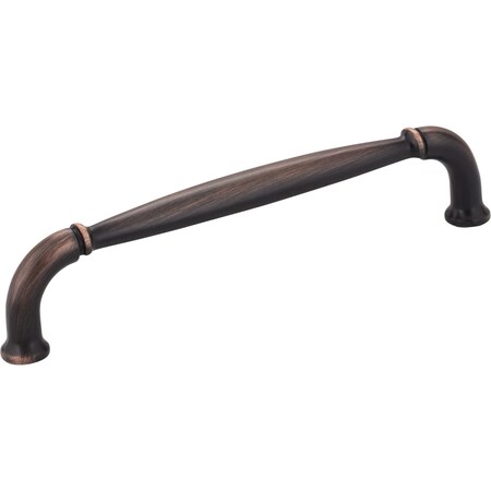 Jeffrey Alexander 128 mm Center-to-Center Brushed Oil Rubbed Bronze Chesapeake Cabinet Pull 737-128DBAC